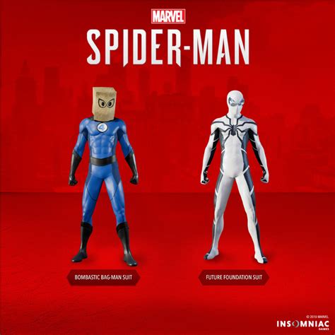 Marvels Spider Man Gets Two New Fantastic Four Themed Suits Vg247