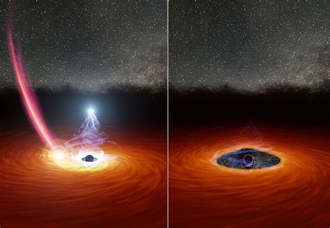 Nasa Observes A Disappearing Black Hole For The First Time Might Be