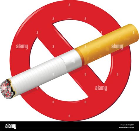 L Ic Ne Non Fumeur Symbole D Arr Ter De Fumer Vector Illustration Image Vectorielle Stock Alamy