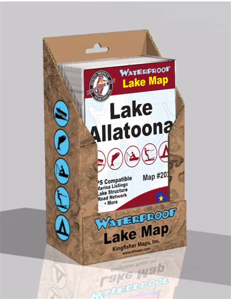 Allatoona 202 24 Pack Kingfisher Maps Inc