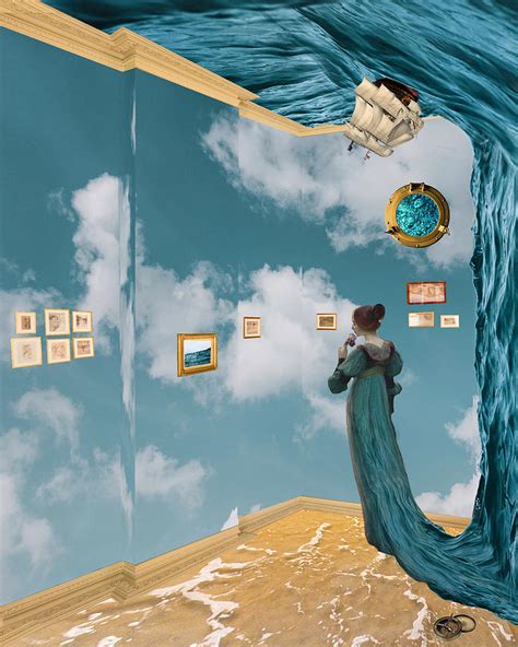 Ocean Inside Surrealism Digital Art By Federica Colletti Fine Art