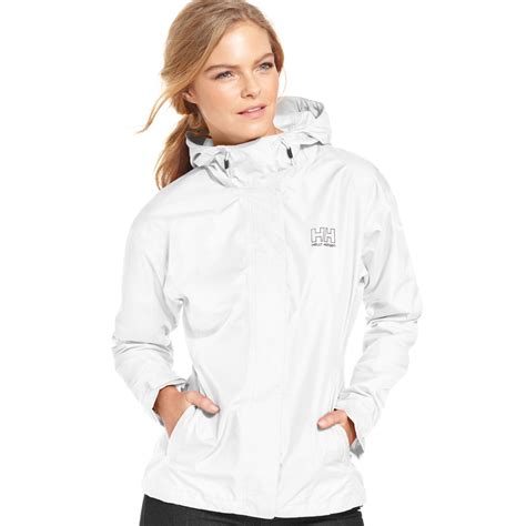 Maybe you would like to learn more about one of these? Helly Hansen Seven J Hooded Rain Jacket in White | Lyst