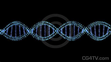 That's why its sometimes called the double helix. Digital DNA Loop Animated Background