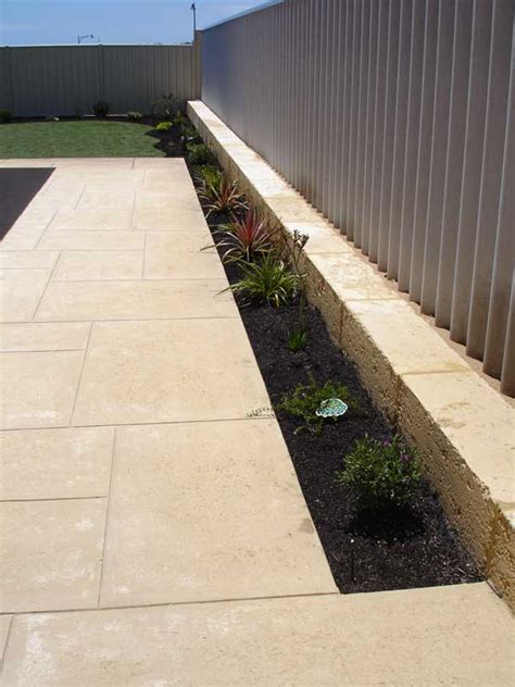 Limestone Garden Edging Blocks Perth Garden Design Ideas