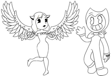 We did not find results for: Pin on Bendy Coloring Pages