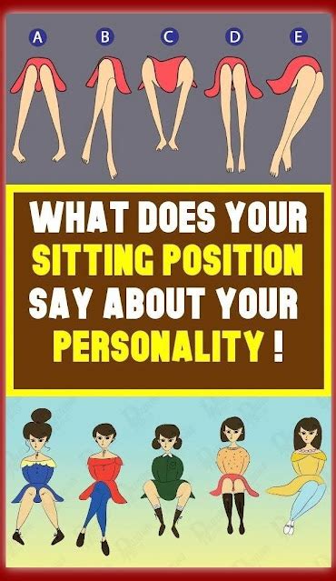 What Does Your Sitting Position Talk About Your Personality Healthy