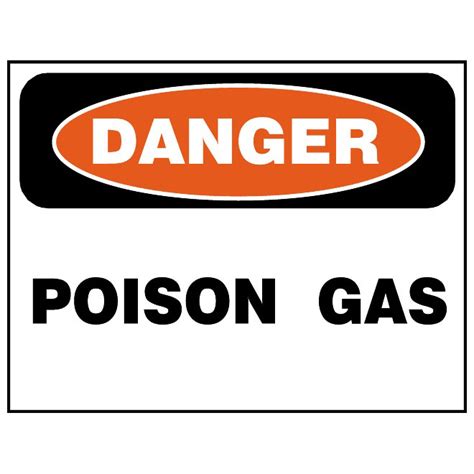 Danger Poison Gas Signai Royalty Free Stock Svg Vector