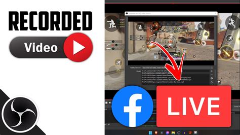 How To Live Stream Pre Recorded Video On Facebook Live Youtube