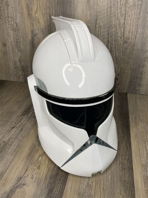 Star Wars Clone Storm Trooper Talking Voice Changer Helmet Hasbro 2008