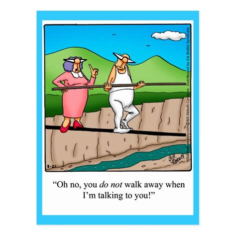 Funny Marriage Humor Postcard