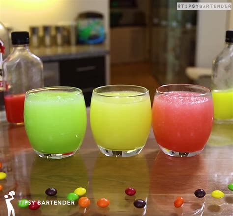 skittles slushie cocktail fruity drinks slushies drinks alcohol recipes