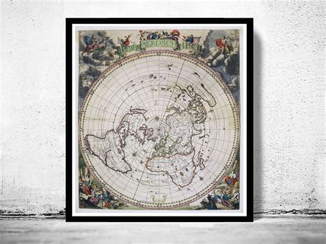 Old World Map 1700 Vintage World Map Vintage Maps And Prints