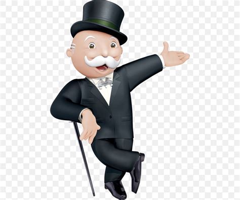 My Monopoly Rich Uncle Pennybags Board Game Png 478x686px Monopoly