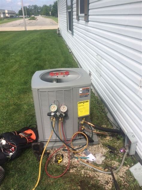 New Ac Installation Comfort First Heating And Cooling Channahon Il