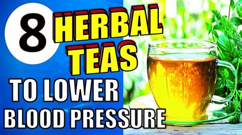 8 Effective Herbal Teas For Lowering High Blood Pressure Youtube