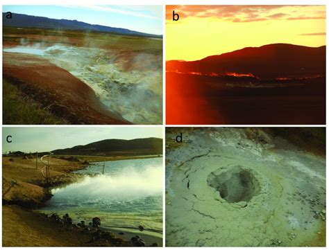 Surface Manifestations Of Geothermal Activity At The Active Plate