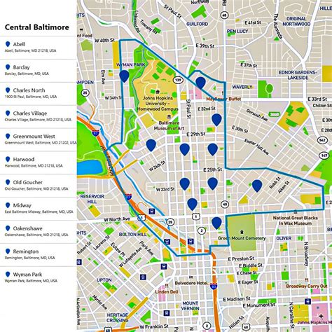 Neighborhoods Central Baltimore Partnership