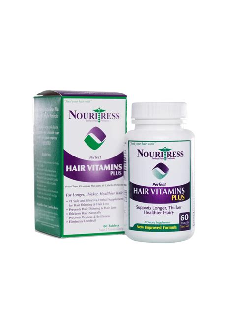 Nouritress Perfect Hair Vitamins Plus 60 Tabs Prohair Textures