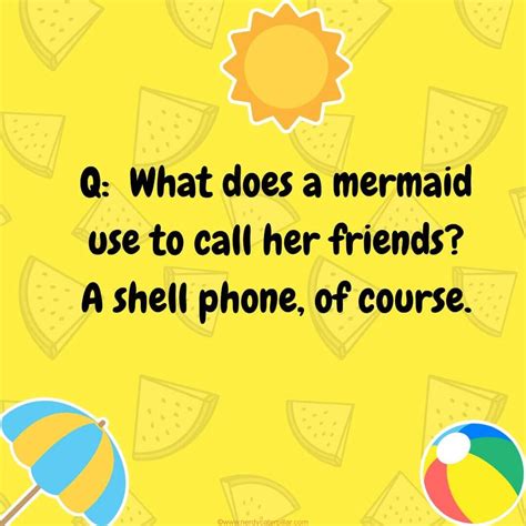 Here you'll find almost 200 funny jokes for kids to get your little ones laughing out loud. 60 Summer Jokes For Kids - Nerdy Caterpillar