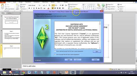 The install office button choose the powerpoint download for free. The Sims 3: How to Install the sims 3 onto your laptop ...