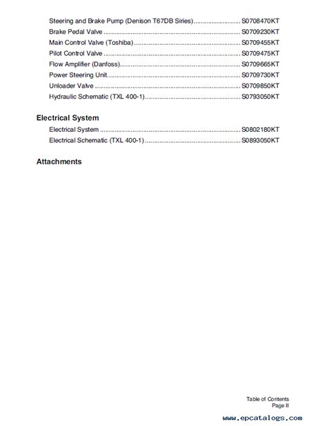 Terex Txl 400 1 Wheel Loader Shop Manual Pdf