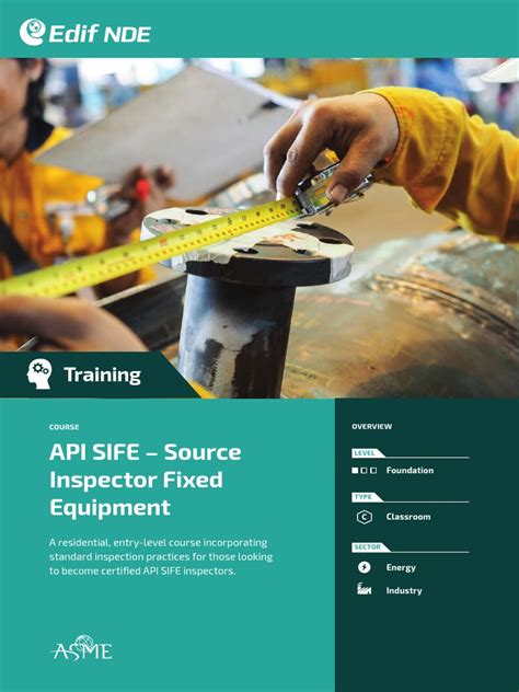 Api Sife Source Inspector Fixed Equipment Training Pdf Test