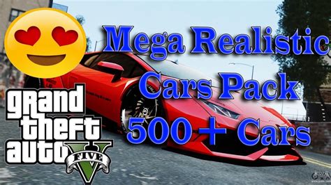 How To Install Mega Realistic Cars Pack 40 Mod In Gta 5 500 Real