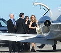John Travolta and wife Kelly Preston fly home after Russ Faber's ...