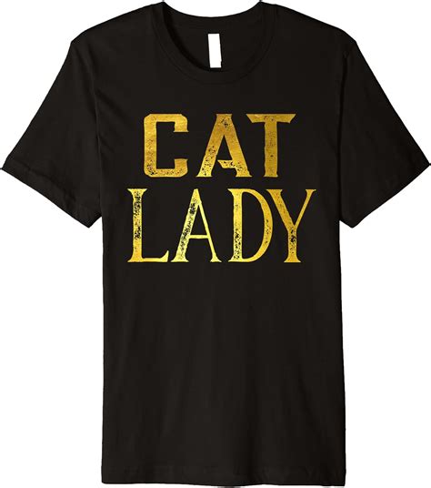 Cat Lady T Shirt Clothing