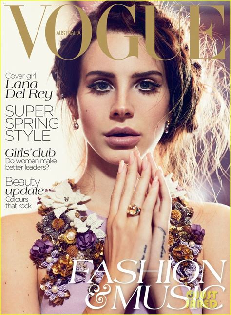 Lana Del Rey Vogue Australia Oct Vogue Covers Vogue Magazine Covers Fashion Magazine