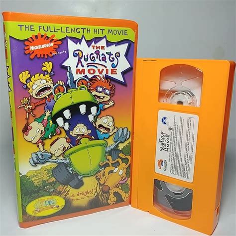Nickelodeon The Rugrats Movie Vhs Video Tape Nick Jr Rare Orange Hot The Best Porn Website