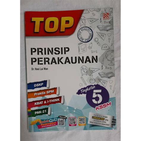 Top Prinsip Perakaunan Tingkatan 5 Kssm Second Hand Buku Rujukan