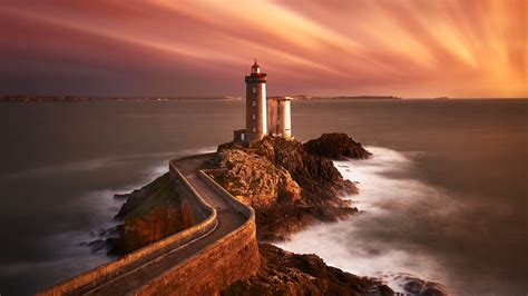 Man Made Lighthouse 4k Ultra Hd Wallpaper By Denis Lomme
