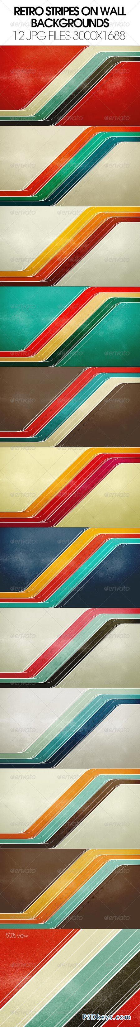 Retro Stripes Backgrounds 5085484 Free Download Photoshop Vector