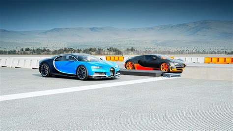 Bugatti Veyron Vs Bugatti Chiron Race Epic Drag Race Bugatti Veyron Vs