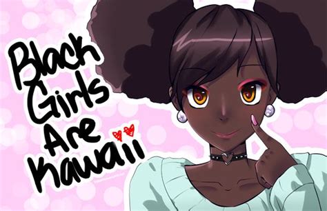 427 Best Images About Cute Blackbrown Skinned Anime On