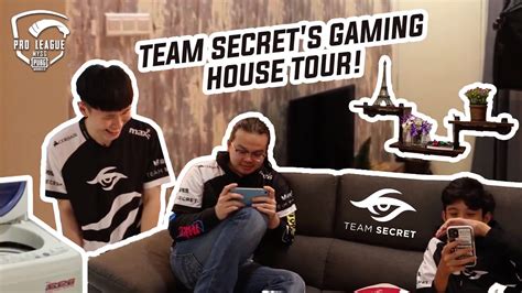 Permainan team secret cantik macam bunga ! PUBG MOBILE: TEAM SECRET GAMING HOUSE TOUR - YouTube