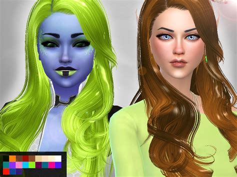 Genius S Skysims Hair Retexture