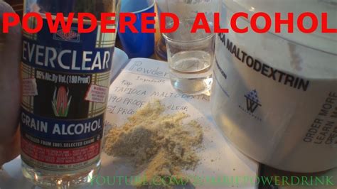Make Powdered Alcohol Youtube