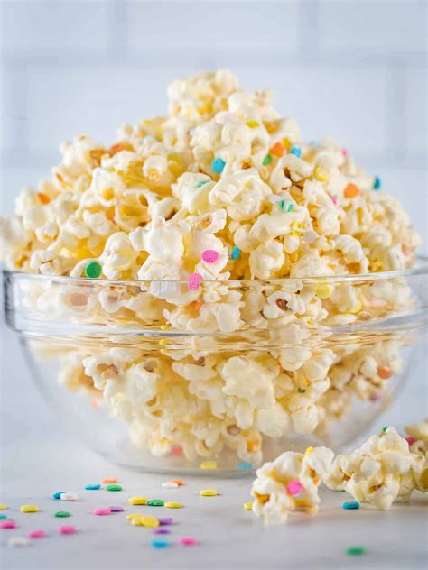 White Chocolate Popcorn Cook Fast Eat Well