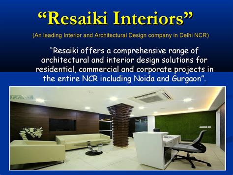Top Interior Designers In Delhi Noida And Gurgaon Region By Resaiki