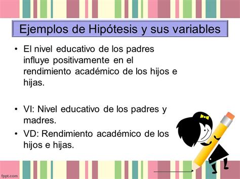 Ejemplo De Hipotesis Con Variables Hipotesis Teorias Del Aprendizaje