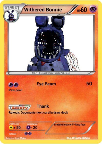 Fnaf Pokemon Cards Classifiedslasopa