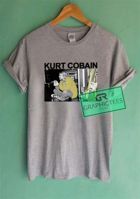Kurt Cobain Graphic Tee Shirts Graphicteestore