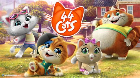 انیمیشن ۴۴ گربه Forty Four 44 Cats 2018 2021 با دوبله فارسی