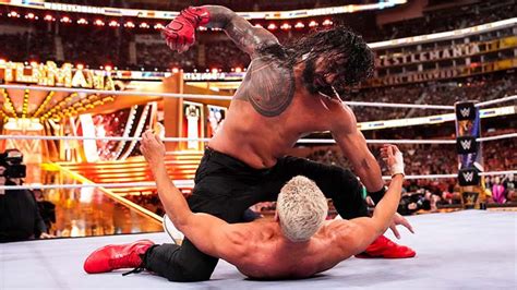 Backstage News On Roman Reigns Defeating Cody Rhodes At Wrestlemania