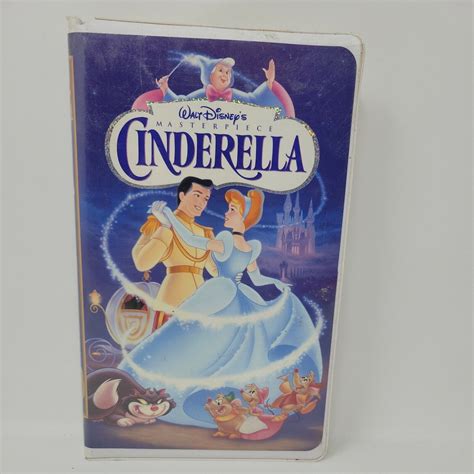 Cinderella Vhs Brilliant Walt Disney Masterpiece Collection My Xxx