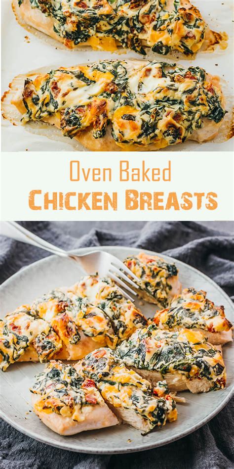 Pesto chicken breast with summer salads daisies and pie. Oven Baked Chicken Breasts (Keto Recipe) - The Fun of ...