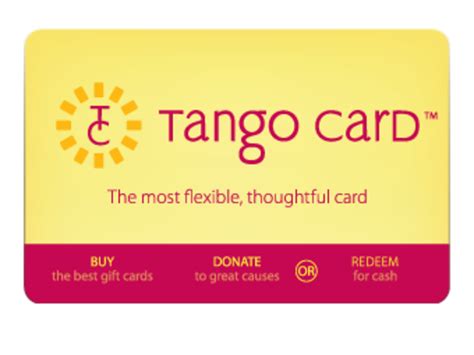 Tango card bundles simple technology, great rewards and expert service to help companies get the most out of their reward programs. Tango Card Review - A Flexible Gift Card for Picky People | HubPages