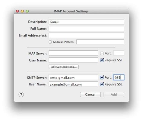What Are The Gmail Smtp Server Settings